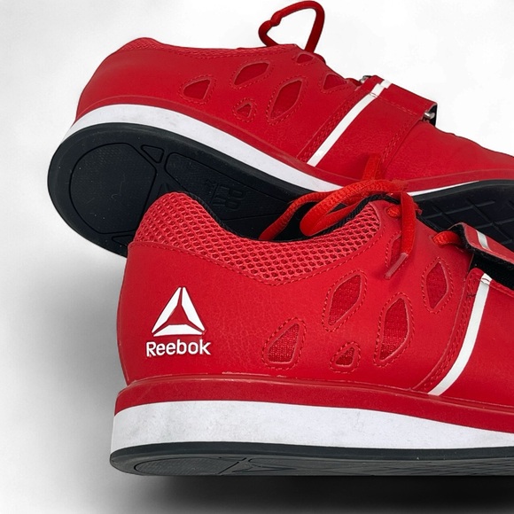Women’s Red Reebok Lifter PR Cross-Training Weightlifting Shoes Primal Red Sz. 8 - Picture 9 of 16